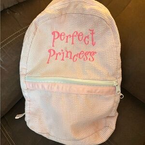Charming Pink Kids Backpack with Perfect Princess Design